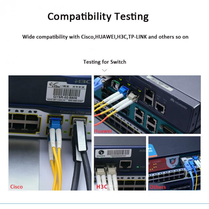 GPON OLT SFP C+ Operation Case Temperature -40~85°C For Industrial And 0~70°C Commercial