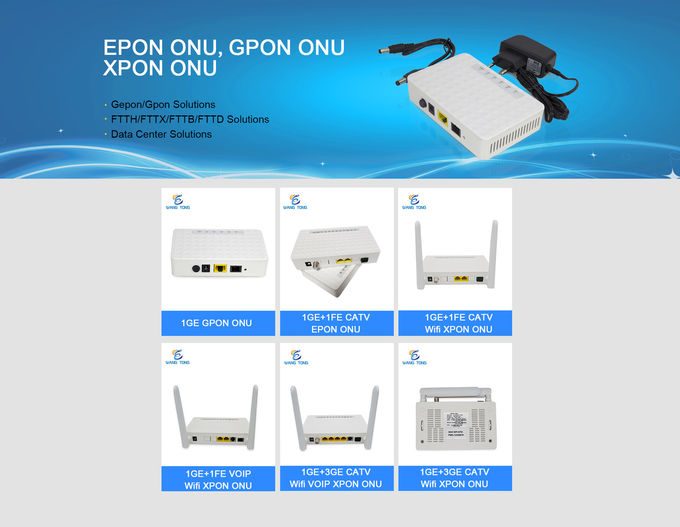8 PON ports EPON OLT 1U 8 PORT Gepon olt 4-Uplink Ports Rackmount type