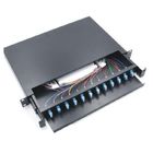 Light Weight ODF Fiber Optic Drawer SC 12 To 144 Core Easy Operation