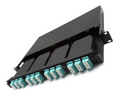 144 Core Fiber Optic MPO/MTP Fiber Patch Panel / Cassettes High Density