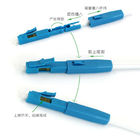 LC/UPC Field Assembly Fast Connectors Fiber Optic / Drop Cable Fiber Optic Fast Connectors
