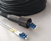 Waterproof Indoor / Outdoor Fiber Optic Patch Cord Communication Cable ODVA PDLC Connectors