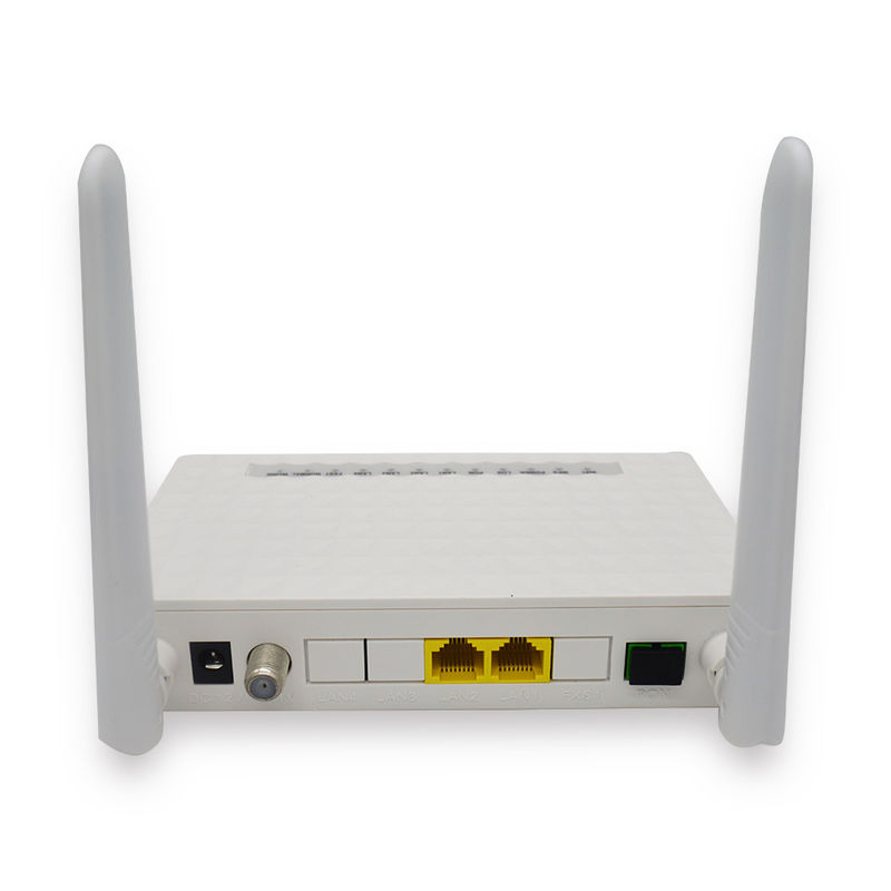 FTTH EPON GPON XPON ONU With 1GE+1 FE Ports For Huawei ZTE With WIFI And CATV