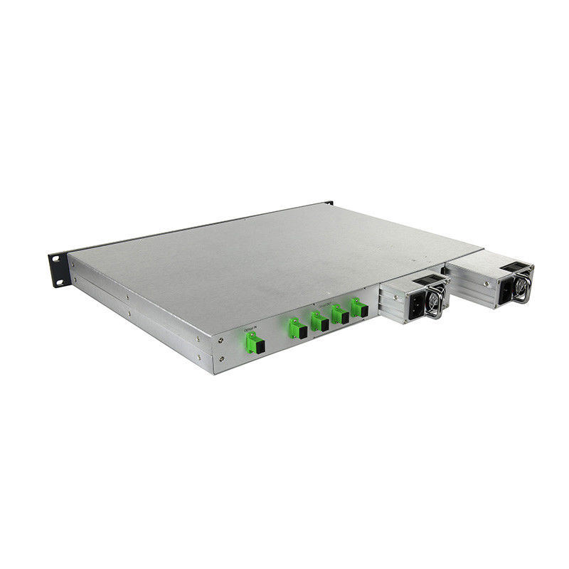 High Performance EDFA Optical Amplifier 4 Ports 1550nm WDM For Pon CATV System