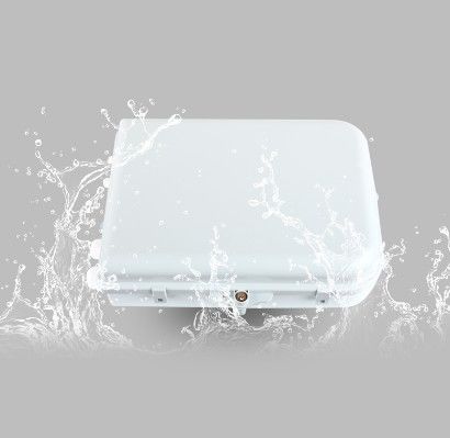 FTTH plastic rack mounted fiber optic distribution box 8 12 core Outdoor waterproof