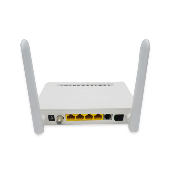 FTTH ONU ONT EPON GPON XPON POTS CATV WIFI With Plastic Casing Shell
