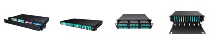 144 Core Fiber Optic MPO/MTP Fiber Patch Panel / Cassettes High Density