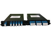 LC / UPC CWDM Mux Demux 8 Channels  LGX Cassette Dual  Fiber ISO9001 Approved