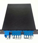 LGX BOX 8 16 Channels CWDM Mux Demux Coarse Wavelength Division Multiplexer / Demultiplexer