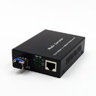 2 Ports Fiber Optic POE Switch / Single Fiber Fast Ethernet Media Converter