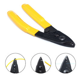 Three Hole Fiber Optic Cable Stripper , Fiber Optic Cable Cutting Tools