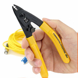 Three Hole Fiber Optic Cable Stripper , Fiber Optic Cable Cutting Tools