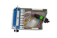 MTP MPO LGX Fiber Optic Cassette Module 12 24 36 Cores For  Parallel Optics