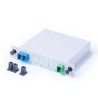 Network LGX  Passive Fiber Optic Splitter 1x2 For Optical Cable TV System