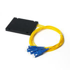 LGX Box 1x4 Plc Splitter / 4 Way Optical Splitter For Optical Fiber Communication