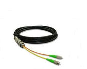 Waterproof Pigtail FC Fiber Optic Patch Cord For Broadband Network 0.9 2 3mm