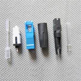 OEM Fusion Splice On Connector , SC/UPC Fiber Optic Fast Connector