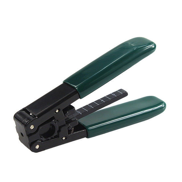 Metal Blade Cable Stripping Tools , Drop Cable Wire Sheath Stripper 165mm Length