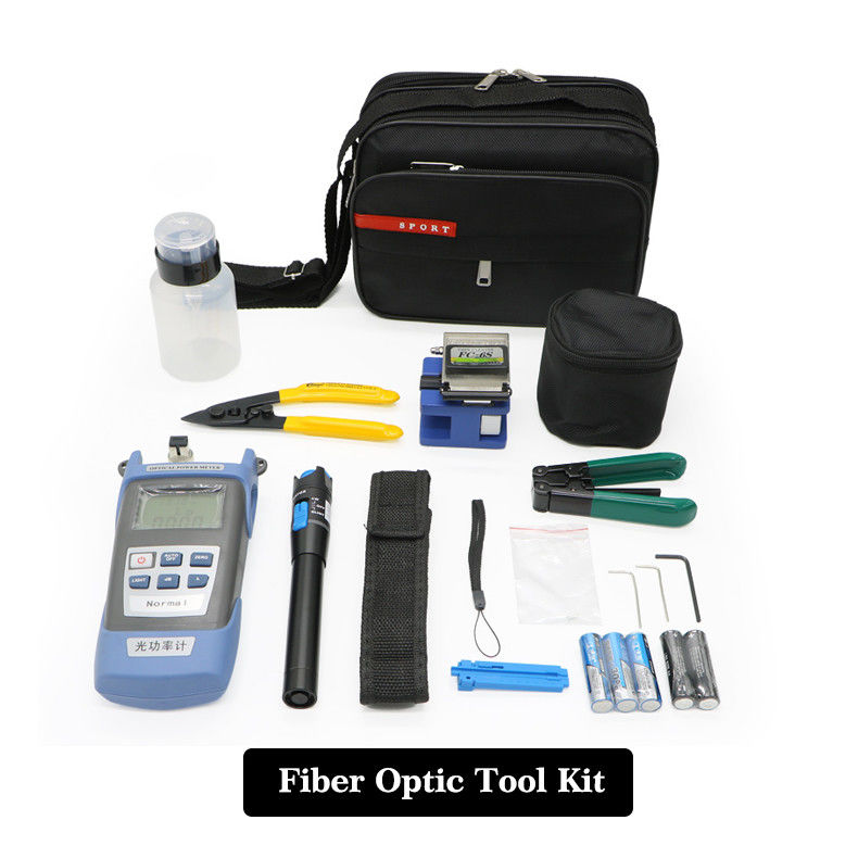 Portable FTTH Fiber Optic Tool Kit , Network  Fiber Optic Installation Tool Kit